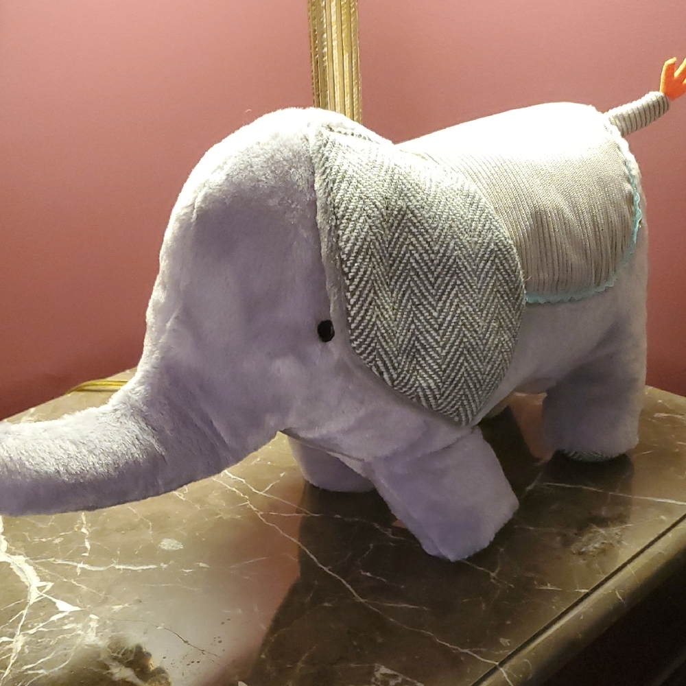 Levtex Baby Zambezi Plush Elephant NWOT